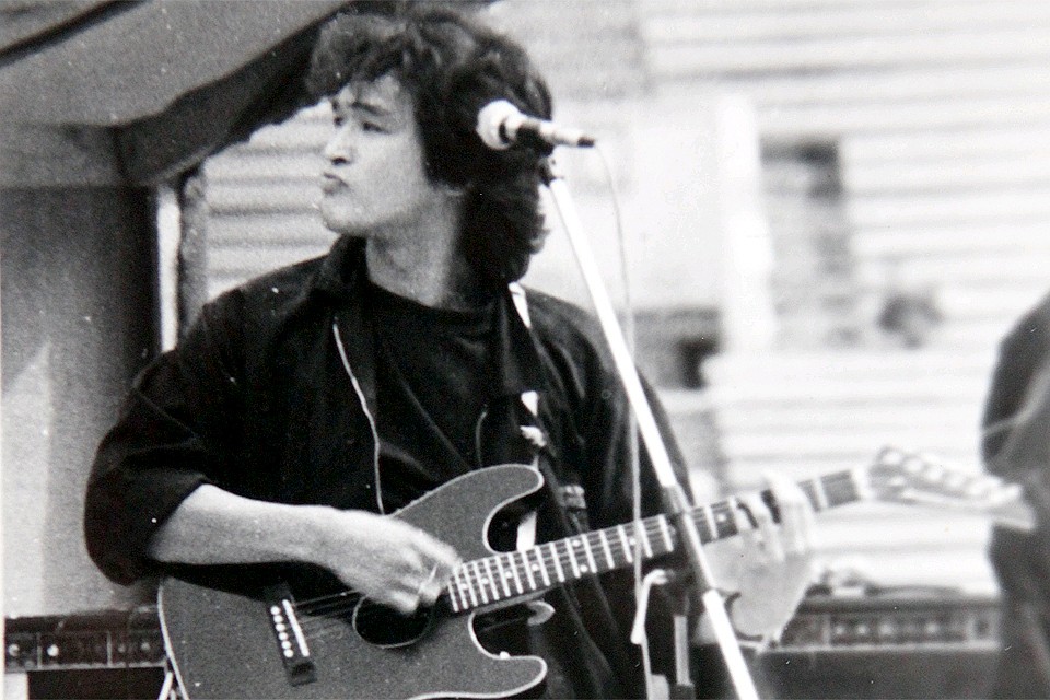 Виктор Цой Черно Белое Фото